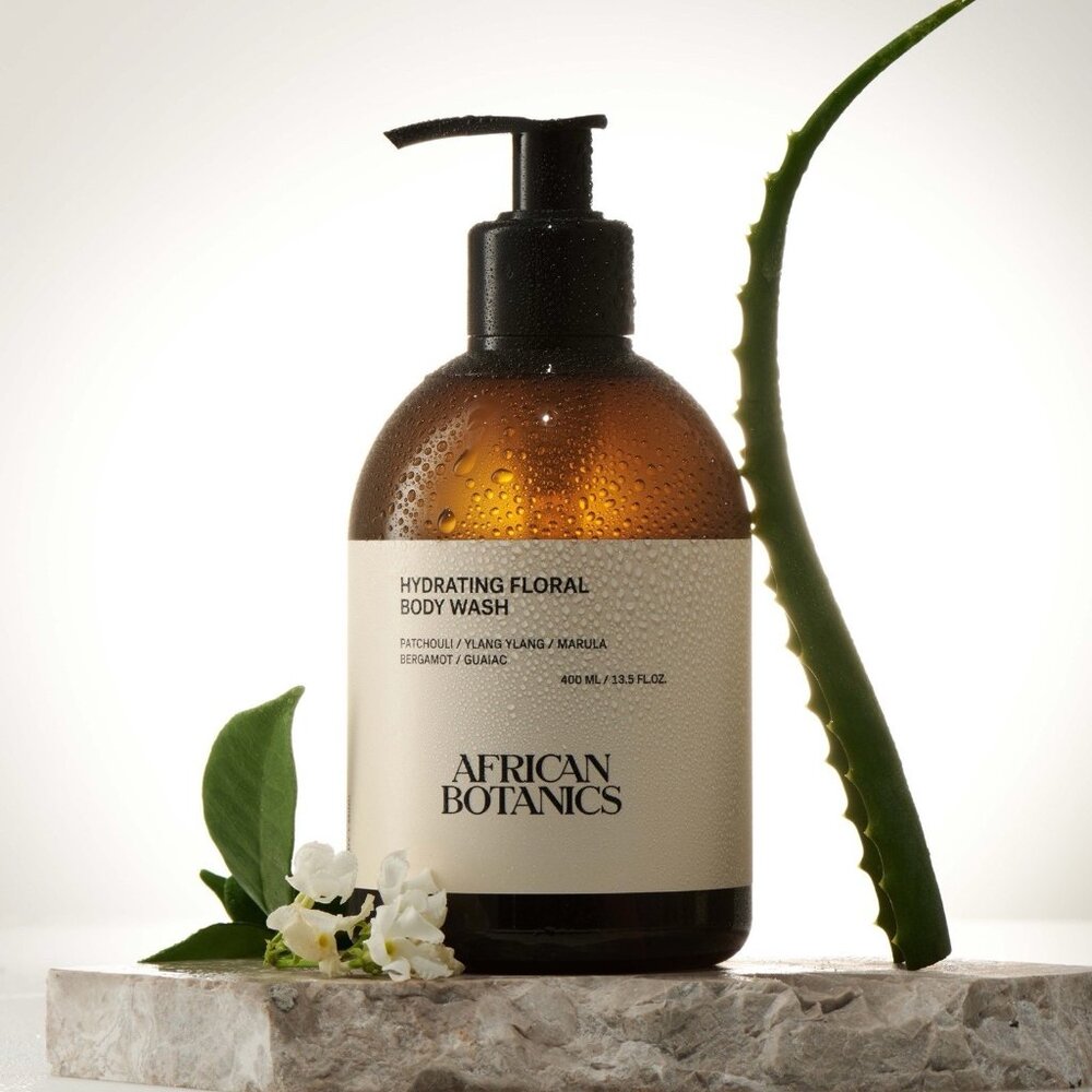 African Botanics Hydrating Floral Body Wash 400 ml